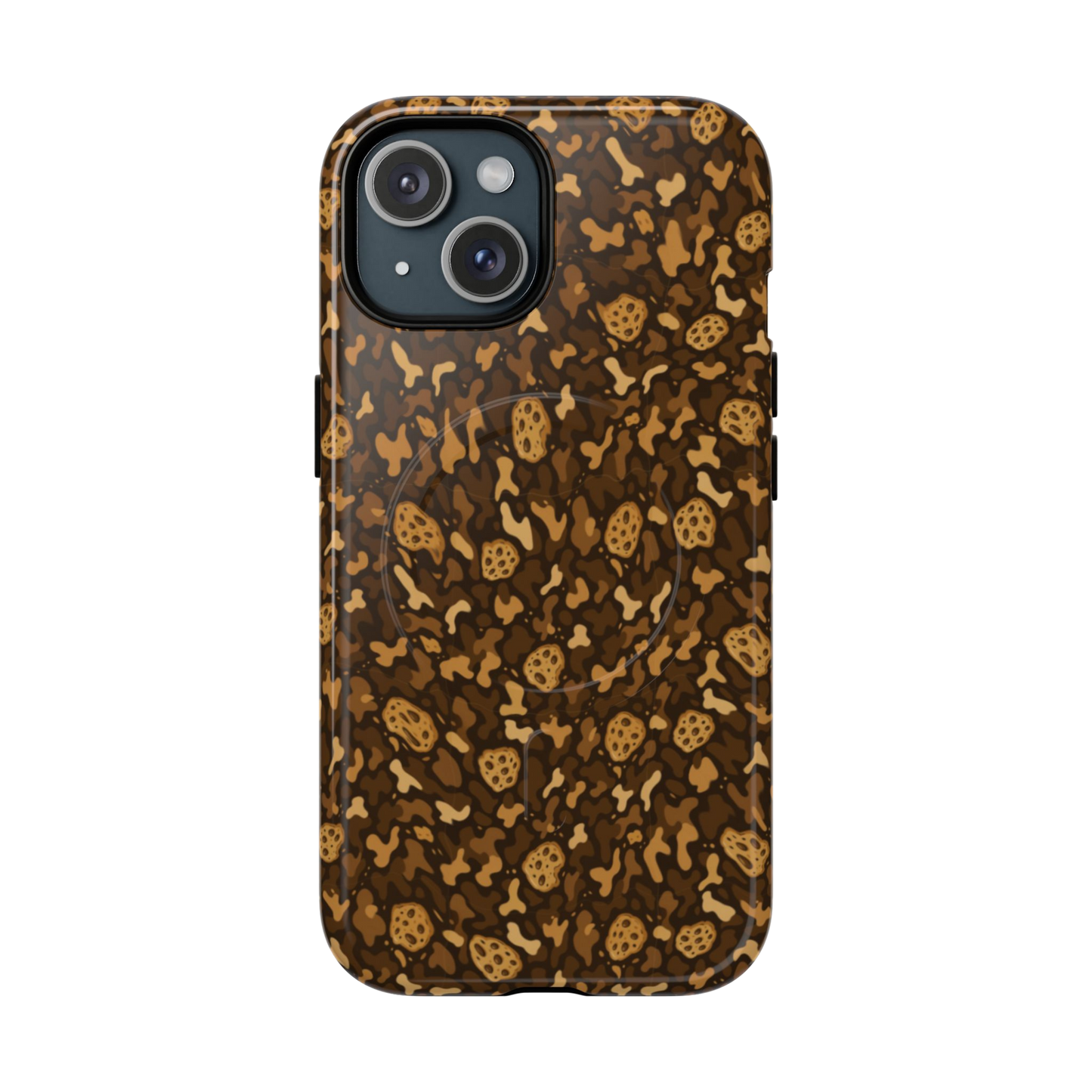 Brown Magnetic iPhone (13-17) Case