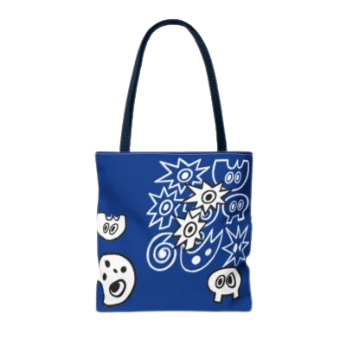 Blue Playful Tote Bag