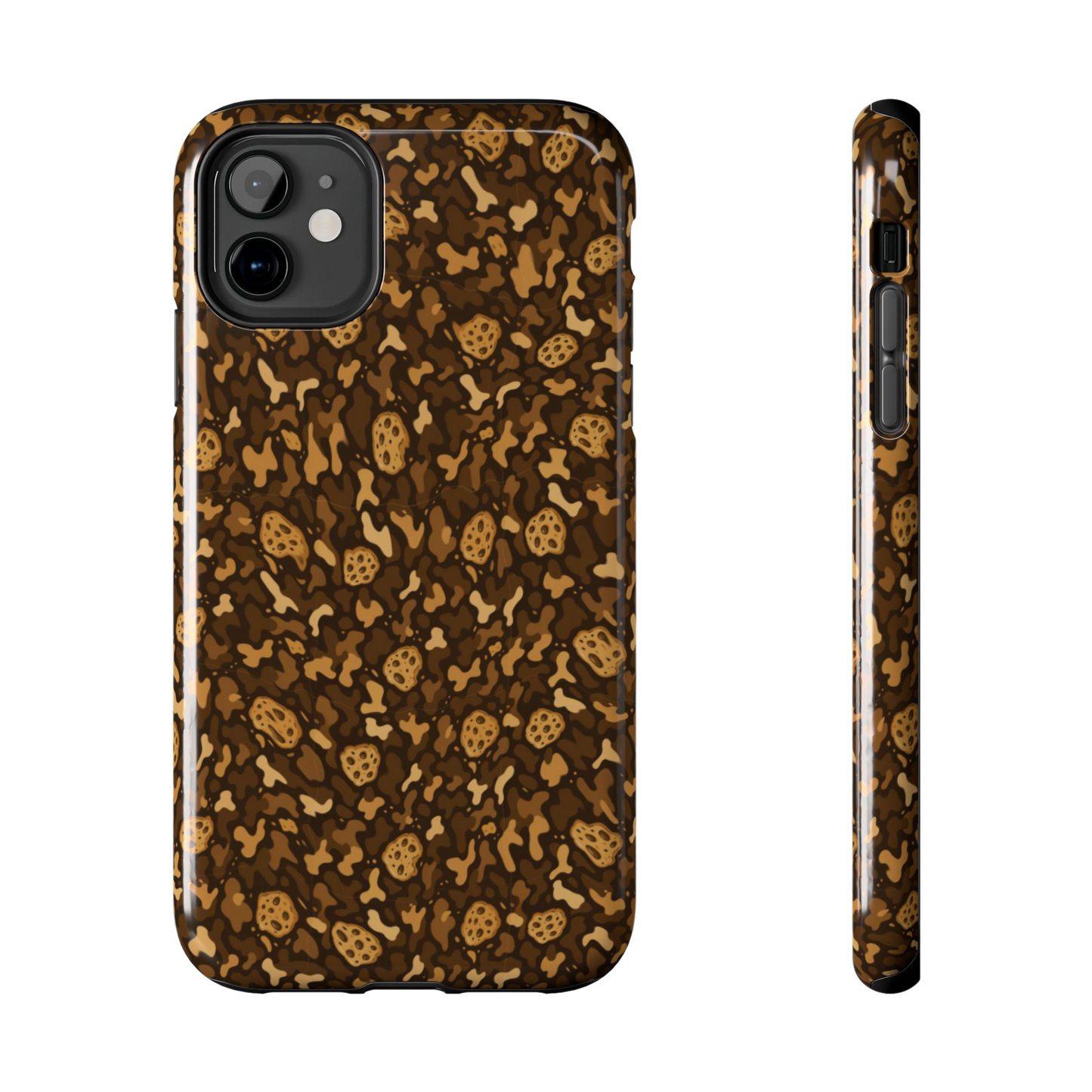 Brown iPhone + Samsung Case (Pick your phone type)