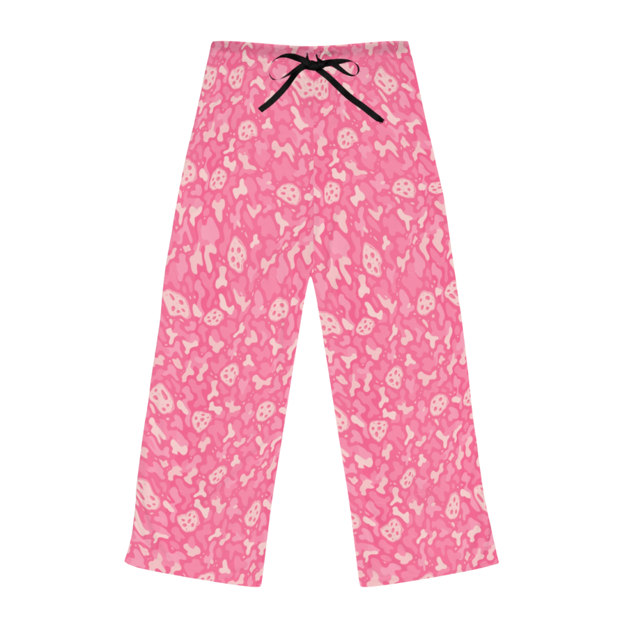 Women Pajama Pants Pink