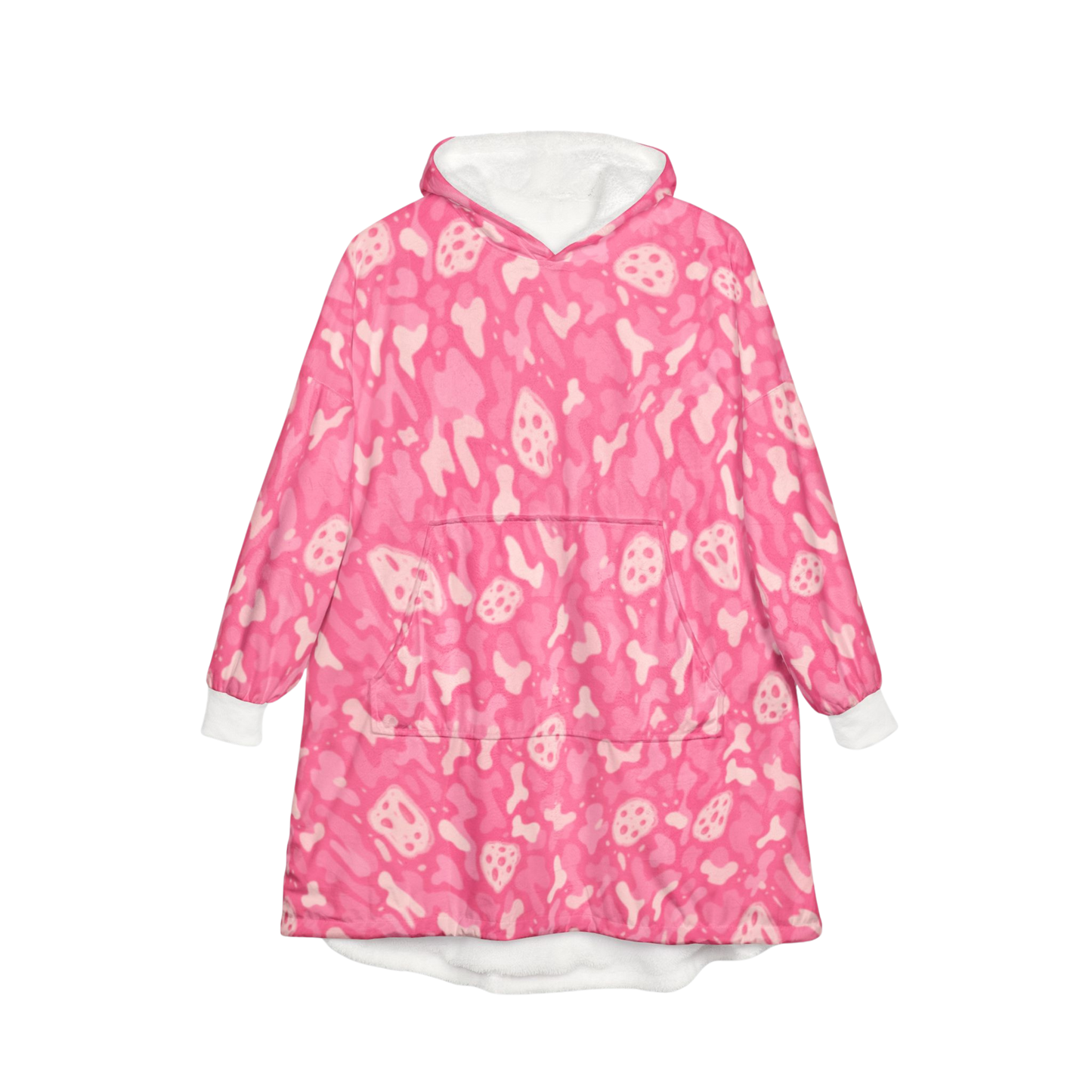 Pink Hooded Blanket