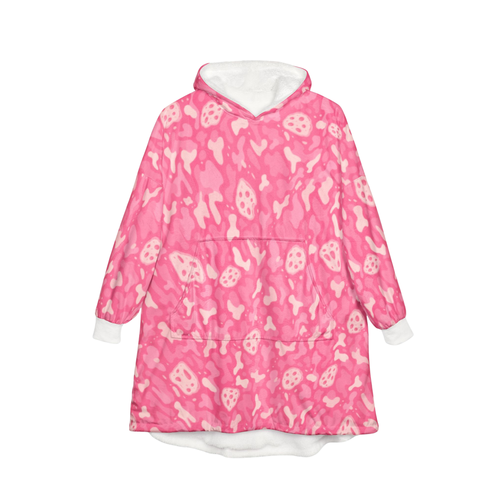 Pink Hooded Blanket