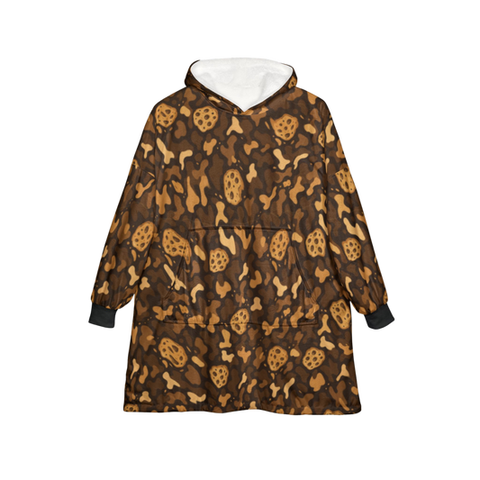 Brown Hooded Blanket