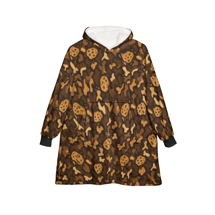 Brown Hooded Blanket