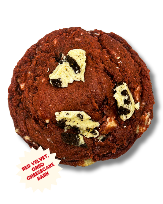 Red Velvet Oreo Cheesecake