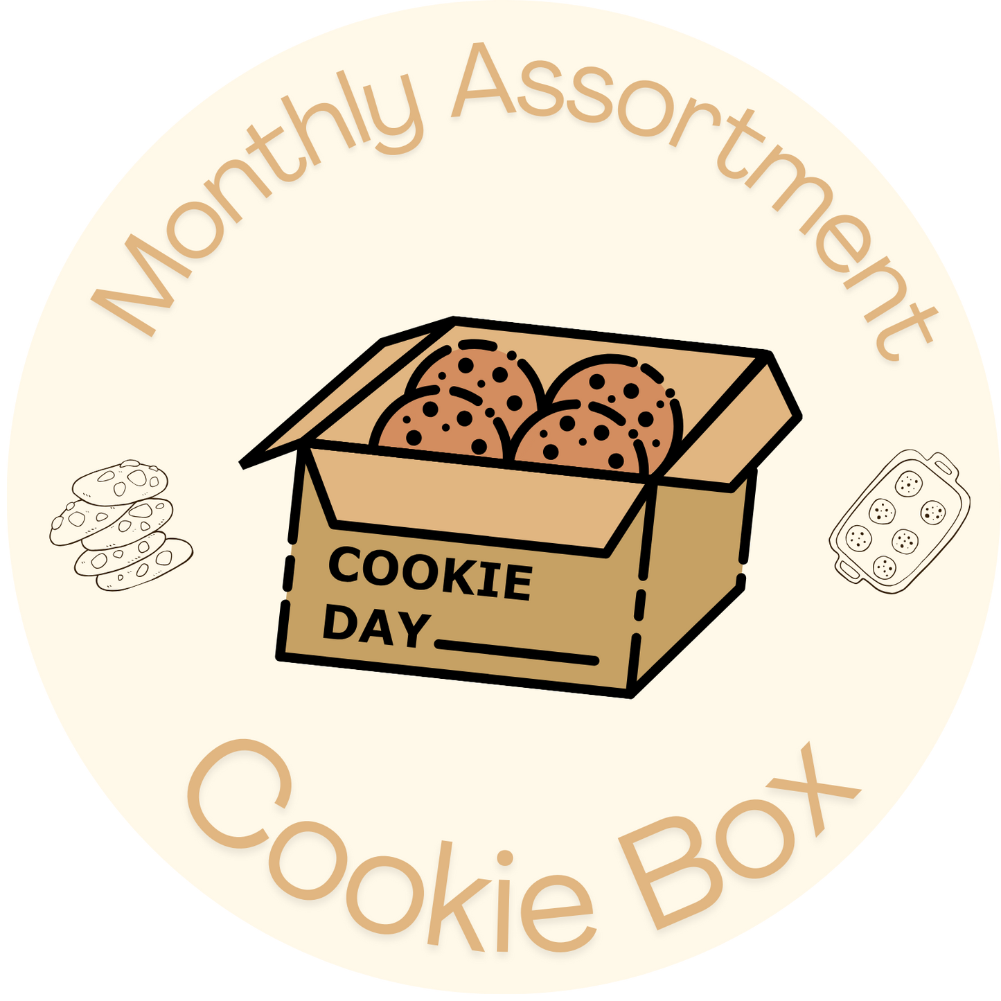 Monthly Assortment Cookie Box