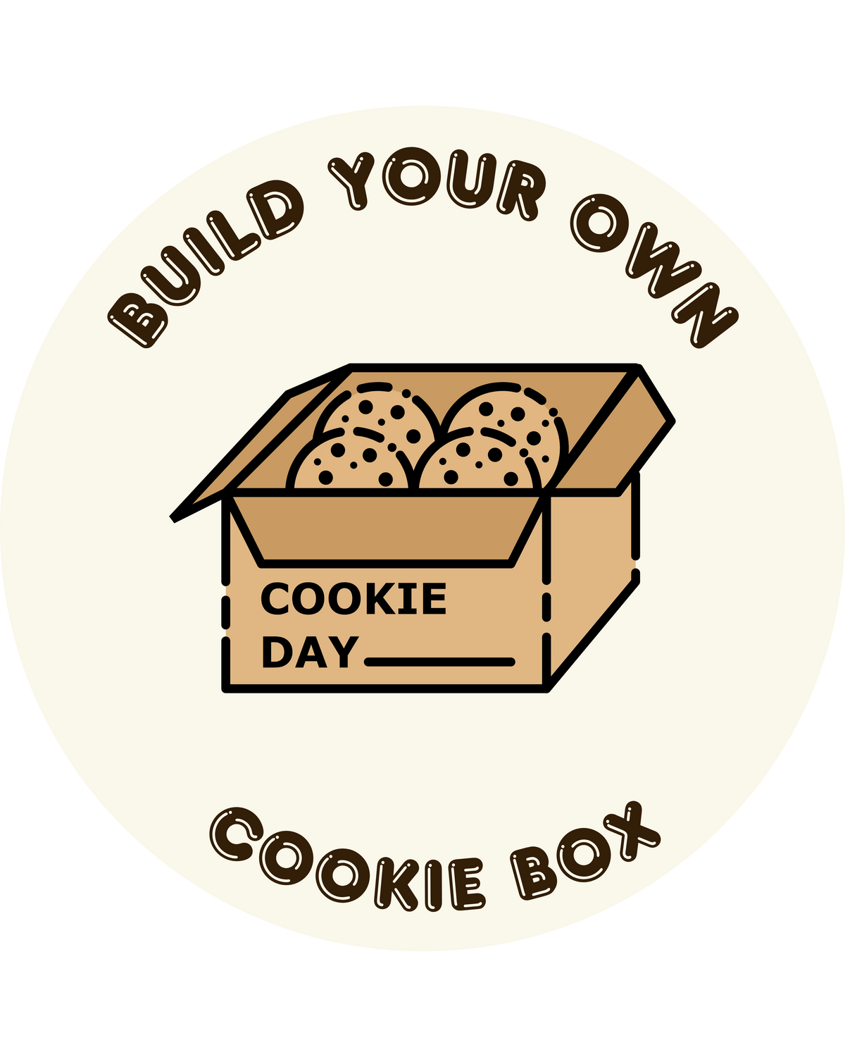Boston Cookie Kitchen build your own cookie box