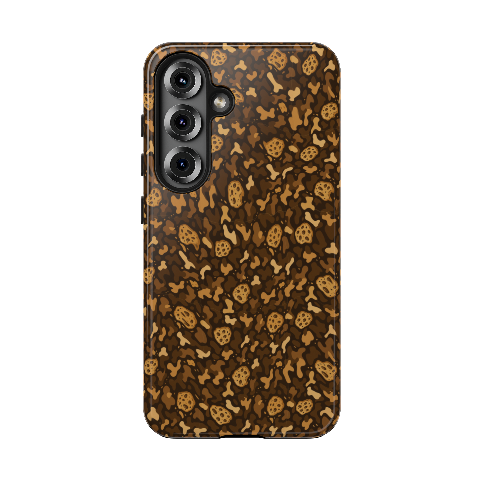 Brown iPhone + Samsung Case (Pick your phone type)
