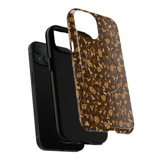 Brown Magnetic iPhone (13-17) Case